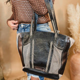 Bedstu Amelie Handcrafted Leather Bag - Starry Night Rustic - Lace and Grace Boutique