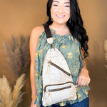 Andie Leather Sling Backpack - Nectar Luxe - Lace and Grace Boutique