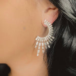 Best Of Me Rhinestone Earrings - Lace and Grace Boutique