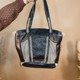 Bedstu Amelie Handcrafted Leather Bag - Starry Night Rustic - Lace and Grace Boutique