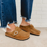 Birkenstock Women's Buckley Shearling Clogs - Tea - Lace and Grace Boutique