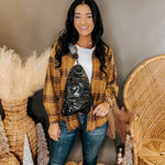 BedStu Andie Leather Sling Backpack - Black DD - Lace and Grace Boutique