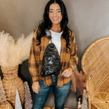 BedStu Andie Leather Sling Backpack - Black DD - Lace and Grace Boutique