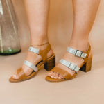 Banter Block Heel by Corkys - Cognac - Lace and Grace Boutique