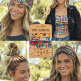 Boho Bandeau by Natural Life - Fuchsia Marigold Tie-Dye - Lace and Grace Boutique