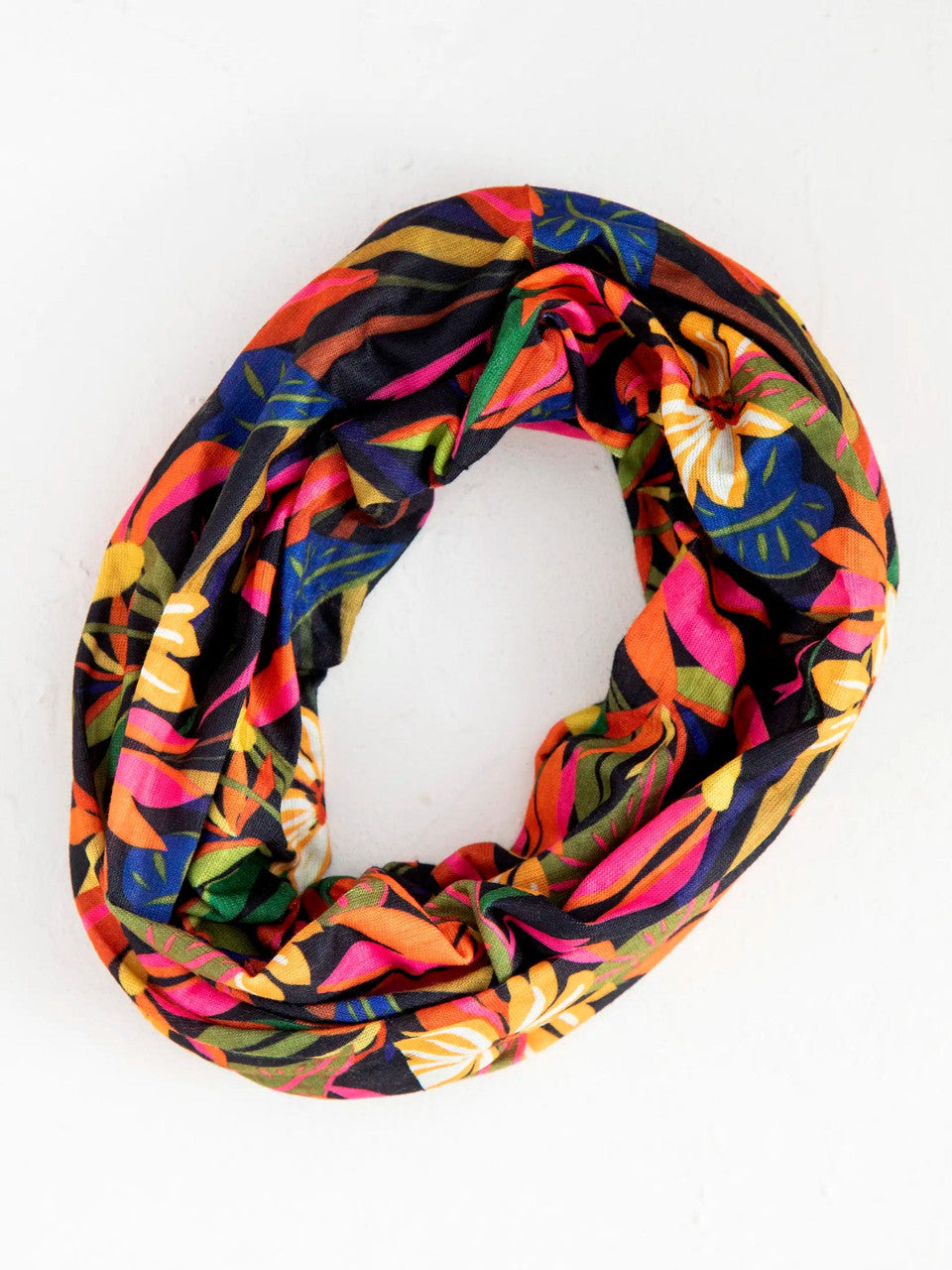 Boho Bandeau by Natural Life - Black Tropical - Lace and Grace Boutique