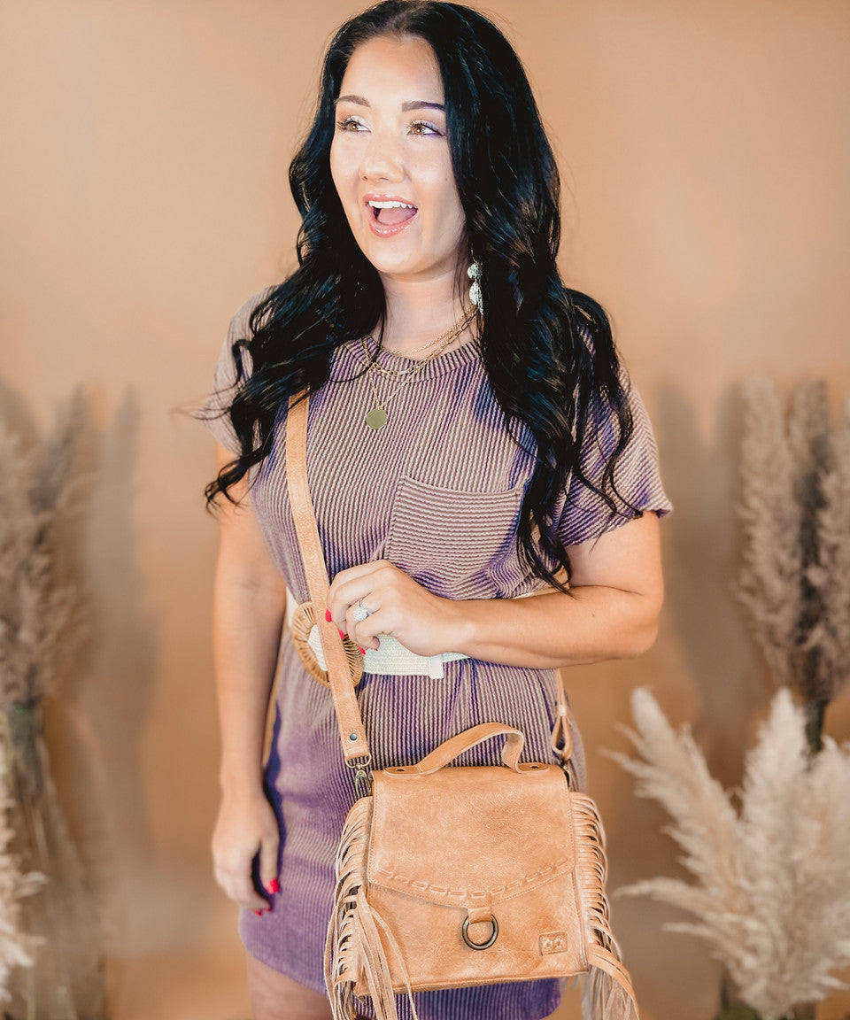 Bedstu Hidden Tadd Crossbody - Tan DD - Lace and Grace Boutique