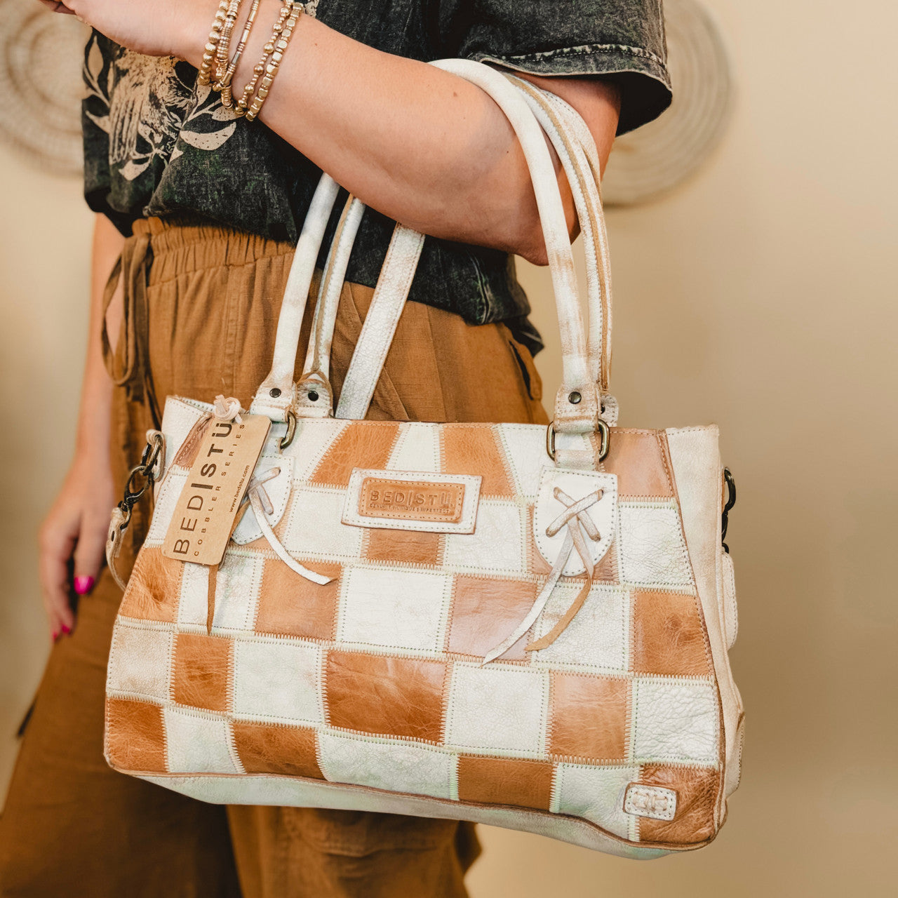 Bedstu Rockababy SL Bag - Nectar Lux Tan Rustic - Lace and Grace Boutique