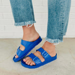 Birkenstock Arizona Essentials EVA - Ultra Blue - Lace and Grace Boutique