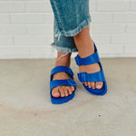 Birkenstock Arizona Essentials EVA - Ultra Blue - Lace and Grace Boutique