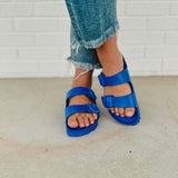 Birkenstock Arizona Essentials EVA - Ultra Blue - Lace and Grace Boutique