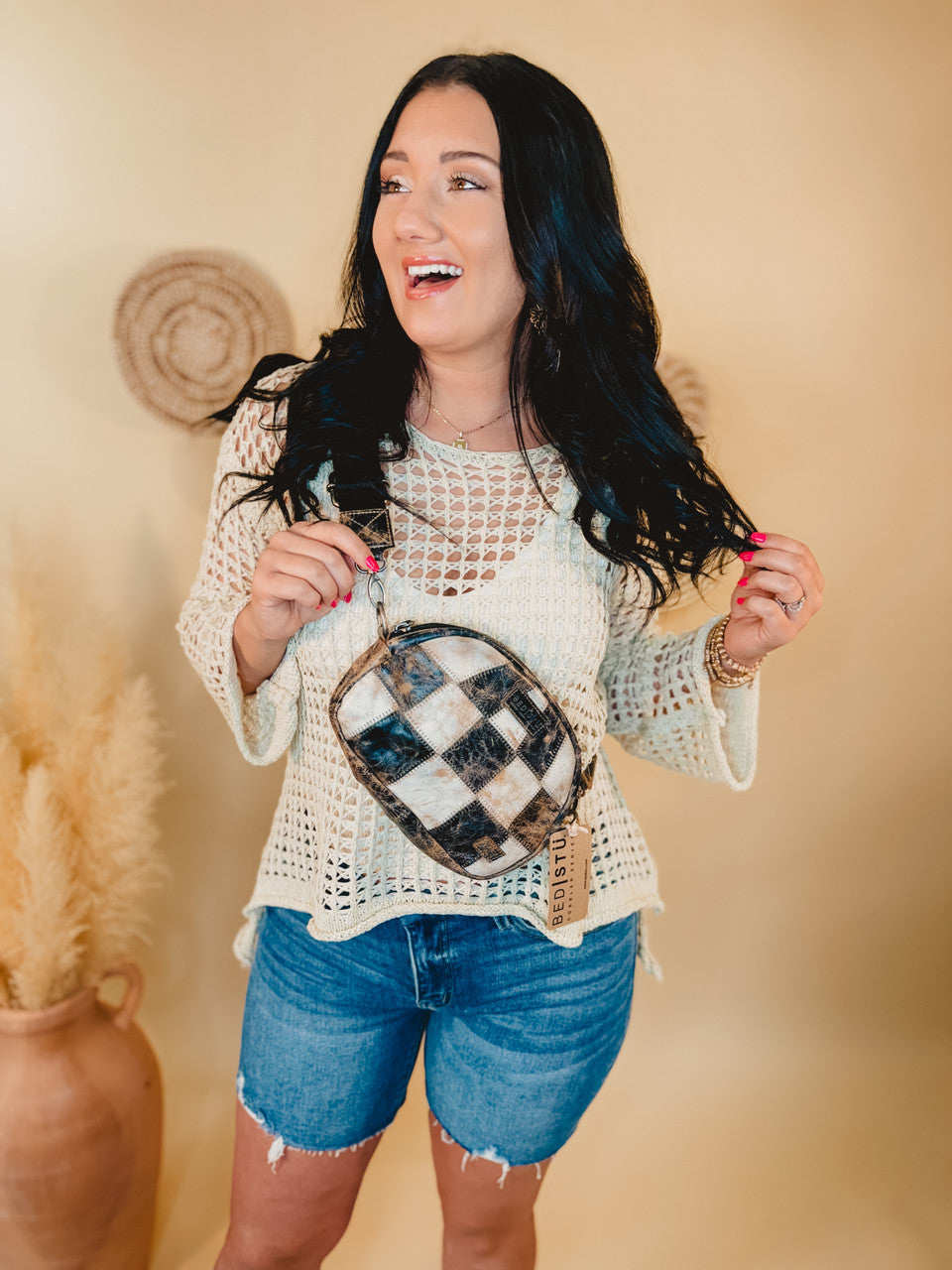 Bedstu Abundance Sling Bag - Black Lux Nectar Lux - Lace and Grace Boutique