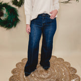 Andy Wide Leg O2 Denim Jeans - Lace and Grace Boutique