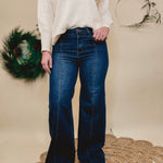 Andy Wide Leg O2 Denim Jeans - Lace and Grace Boutique