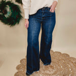 Andy Wide Leg O2 Denim Jeans - Lace and Grace Boutique