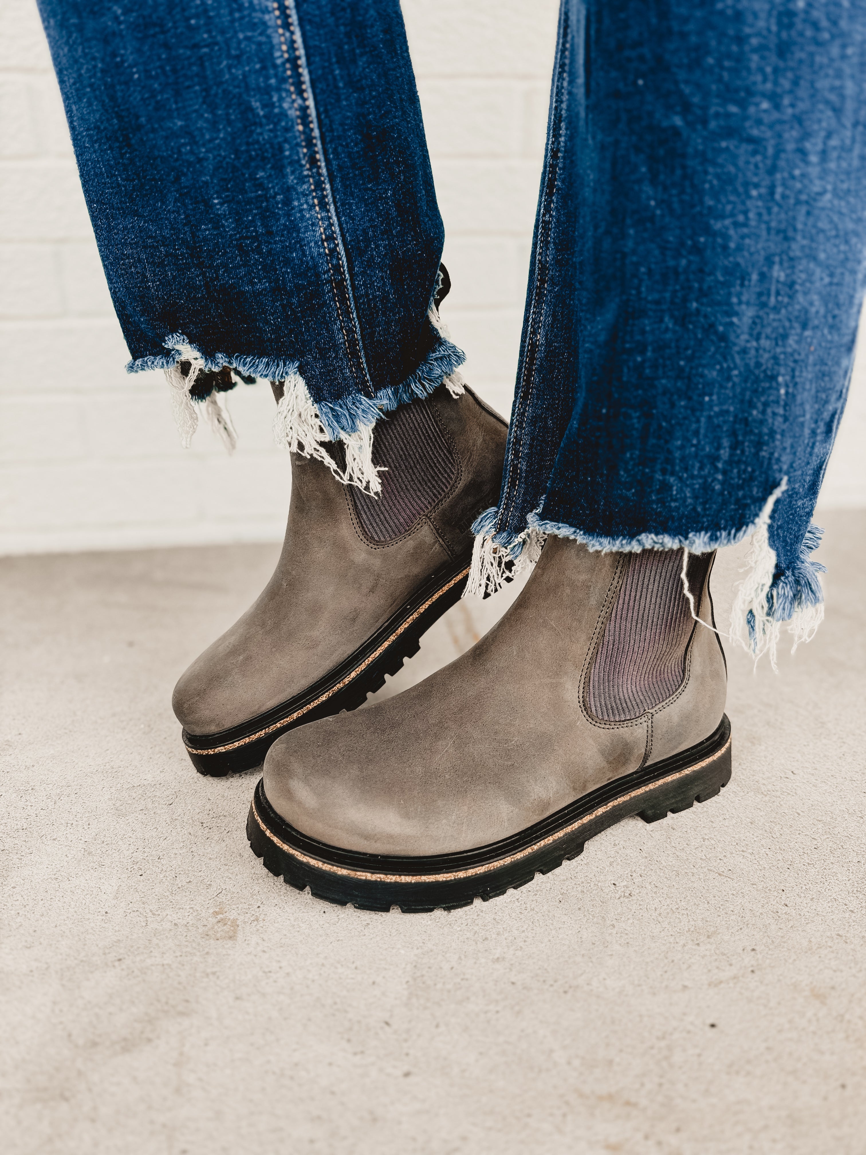 Birkenstock Women's Highwood Chelsea Boot - Graphite - Lace and Grace Boutique