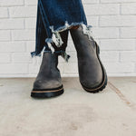 Birkenstock Women's Highwood Chelsea Boot - Graphite - Lace and Grace Boutique