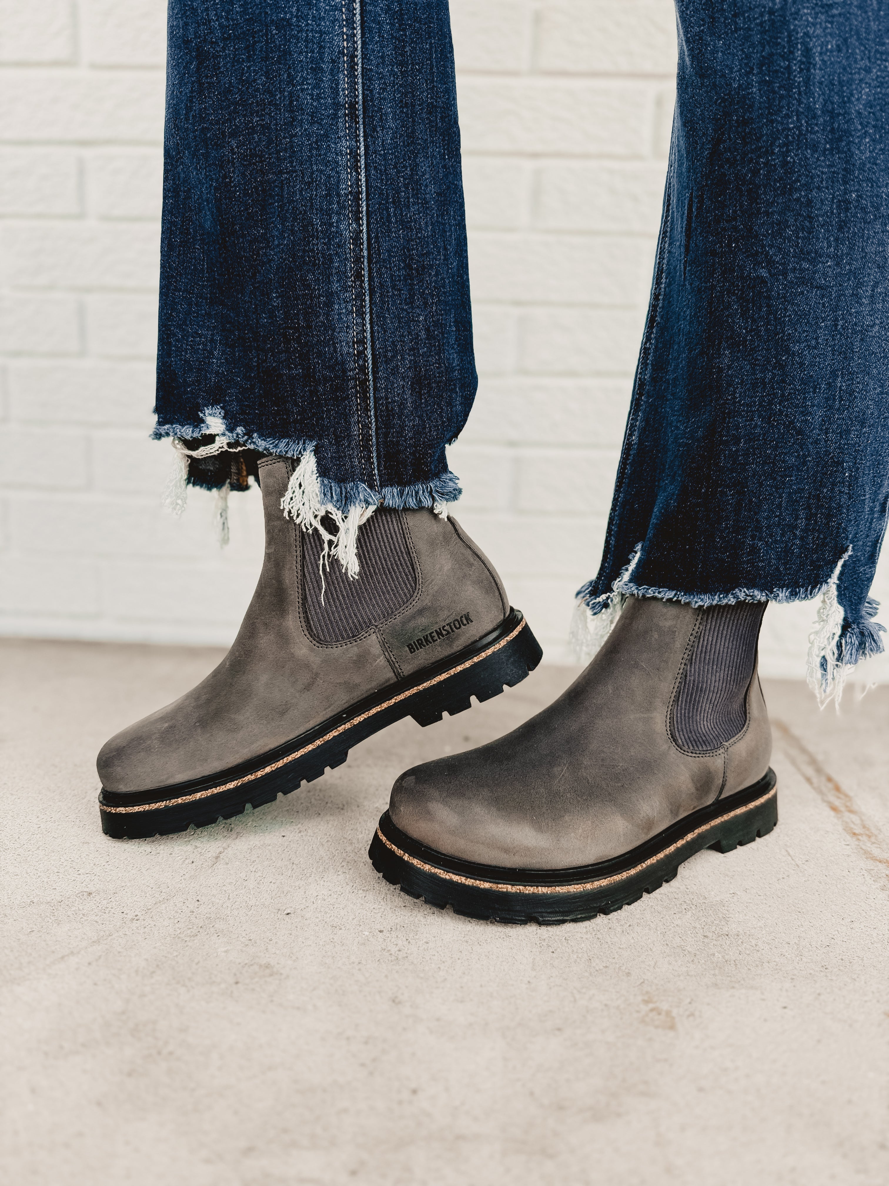 Birkenstock Women's Highwood Chelsea Boot - Graphite - Lace and Grace Boutique