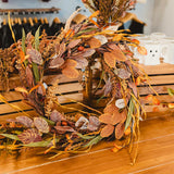 Aspen Acorn Wreath - Lace and Grace Boutique