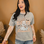 BooHaw Mineral Graphic Tee - Grey - Lace and Grace Boutique