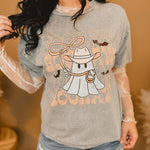 BooHaw Mineral Graphic Tee - Grey - Lace and Grace Boutique