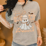 BooHaw Mineral Graphic Tee - Grey - Lace and Grace Boutique