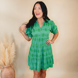 Based On Love Swiss Dot Dress - Green - Lace and Grace Boutique