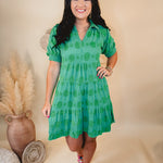 Based On Love Swiss Dot Dress - Green - Lace and Grace Boutique