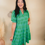 Based On Love Swiss Dot Dress - Green - Lace and Grace Boutique