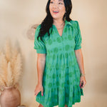 Based On Love Swiss Dot Dress - Green - Lace and Grace Boutique