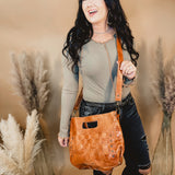 Bedstu Orchid Purse - Cognac Dip Dye - Lace and Grace Boutique
