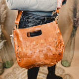Bedstu Orchid Purse - Cognac Dip Dye - Lace and Grace Boutique