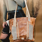 Bedstu Amelie Handcrafted Leather Bag - Nectar Lux Tan Rustic - Lace and Grace Boutique