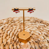 American Star Studded Earrings - Lace and Grace Boutique