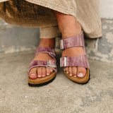 Birkenstock Arizona Oiled Leather - Lavender - Lace and Grace Boutique