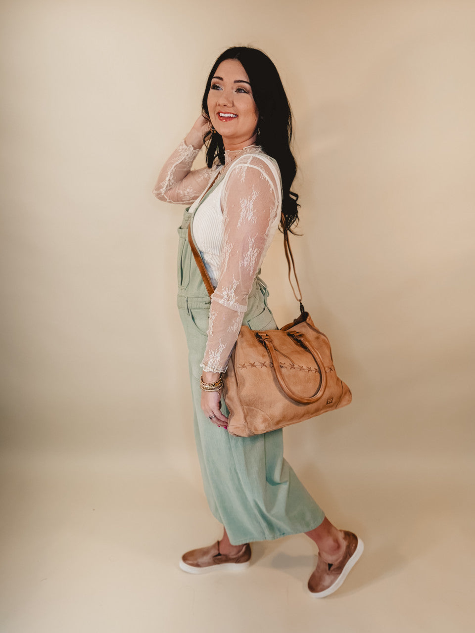 Bedstu Bruna Purse - Oats Tan Rustic - Lace and Grace Boutique