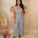 Always Been You Jumpsuit - Grey - Lace and Grace Boutique