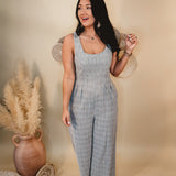 Always Been You Jumpsuit - Grey - Lace and Grace Boutique