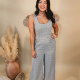 Always Been You Jumpsuit - Grey - Lace and Grace Boutique
