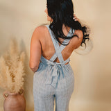 Always Been You Jumpsuit - Grey - Lace and Grace Boutique