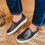 Bedstu Hermione Slip On Sneaker - Black Lux - Lace and Grace Boutique