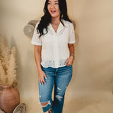 Best Of You Lace Top - Ivory - Lace and Grace Boutique