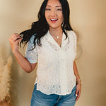 Best Of You Lace Top - Ivory - Lace and Grace Boutique
