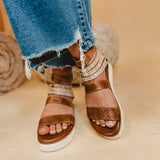 Bedstu Artemia Sandals - Tan Rustic Nectar Lux - Lace and Grace Boutique