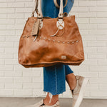 Bedstu Bruna Crossbody Bag - Tan Rustic Nectar Lux - Lace and Grace Boutique