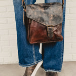 Bedstu Venice Beach Crossbody Bag - Teak Rustic Black Lux - Lace and Grace Boutique