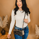 Bedstu Cadence Crossbody - Black Lux - Lace and Grace Boutique