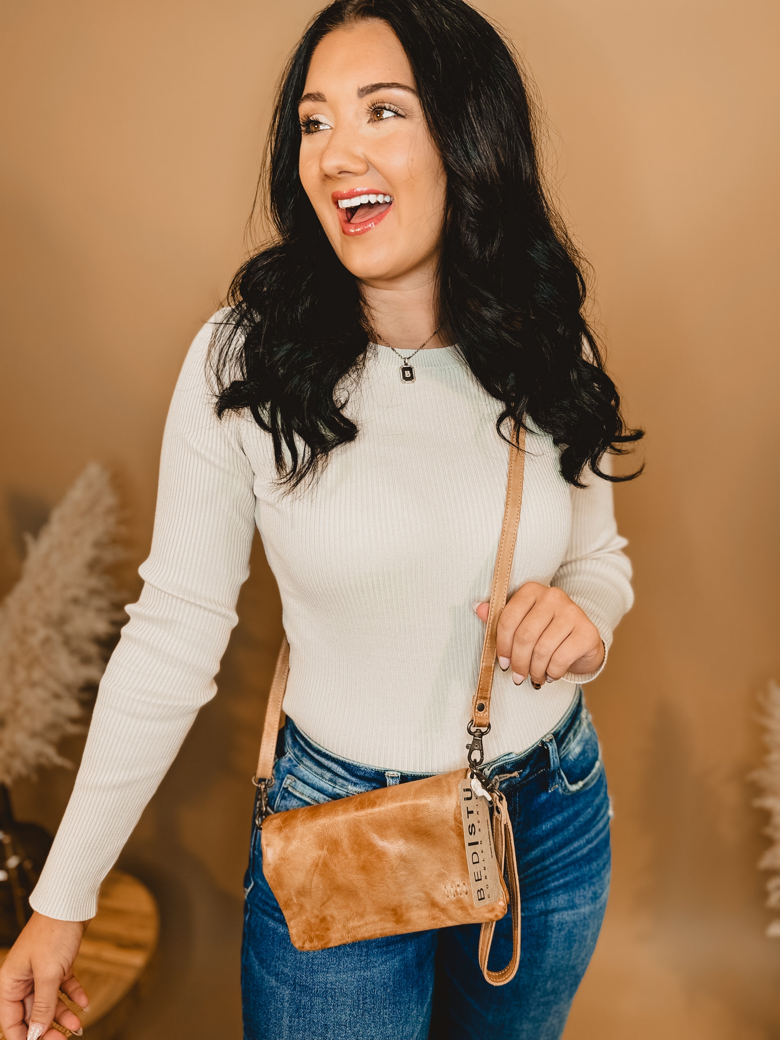 Bedstu Cadence Crossbody - Tan Rustic - Lace and Grace Boutique