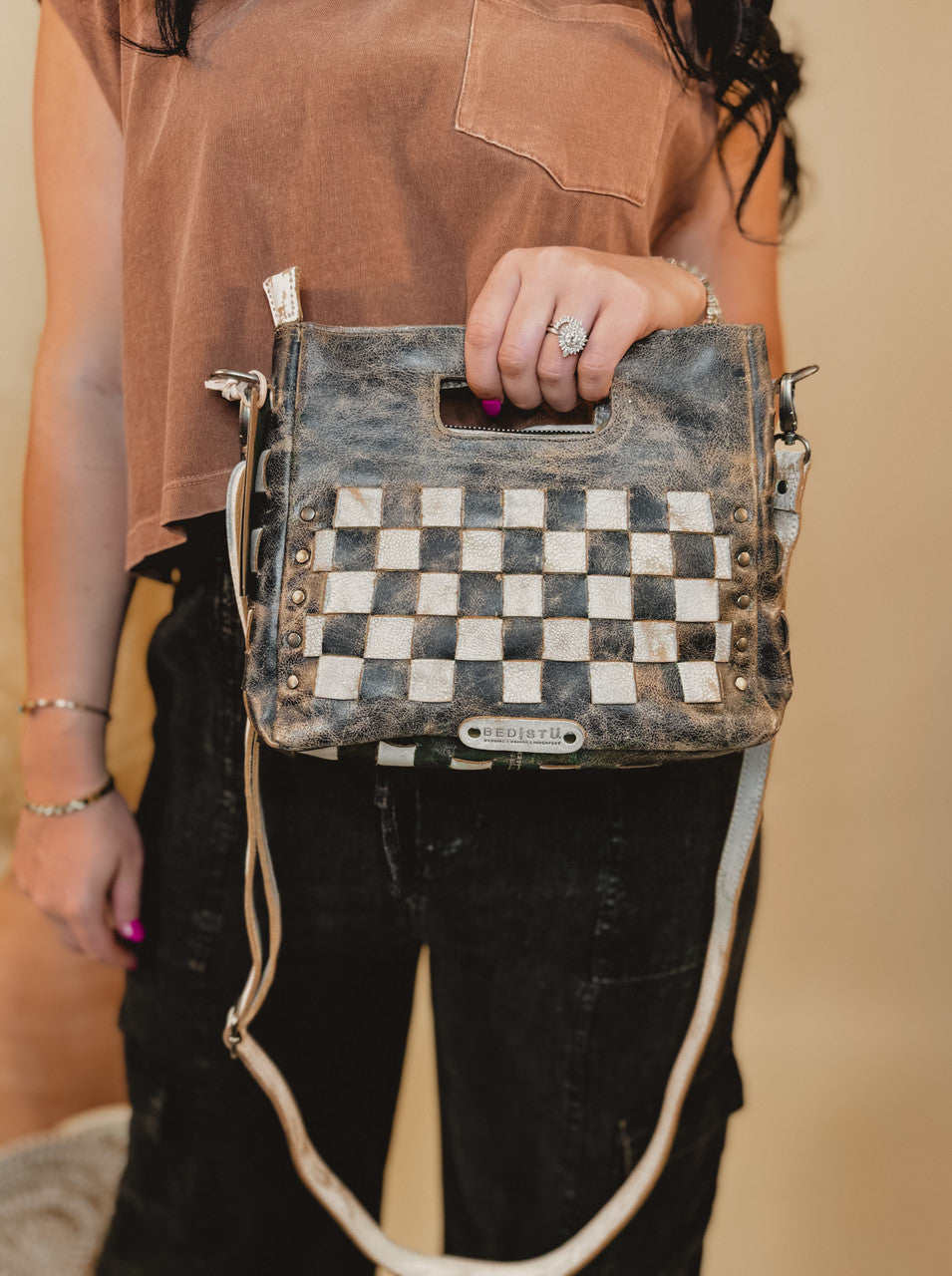 Bedstu Keiki Crossbody - Black Lux Nectar Lux - Lace and Grace Boutique