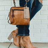 BedStu Capture Crossbody - Tan Teak Rustic - Lace and Grace Boutique